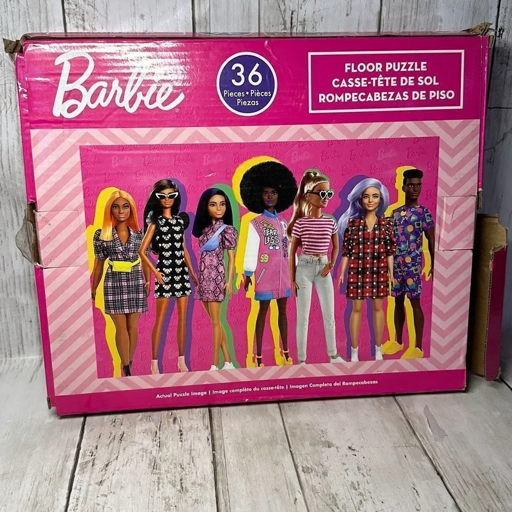 Barbie 36 Pieces Floor Puzzle 30‎ inch
